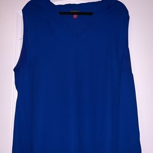 VINCE CAMUTO INVERTED PLEAT TOP